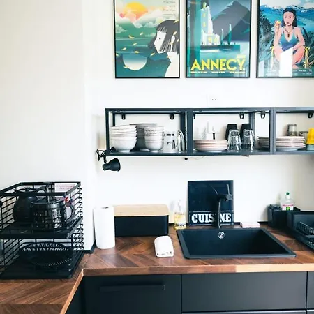 L'hiba - 2-room For 4 People In The Centre Of Apartment Annecy